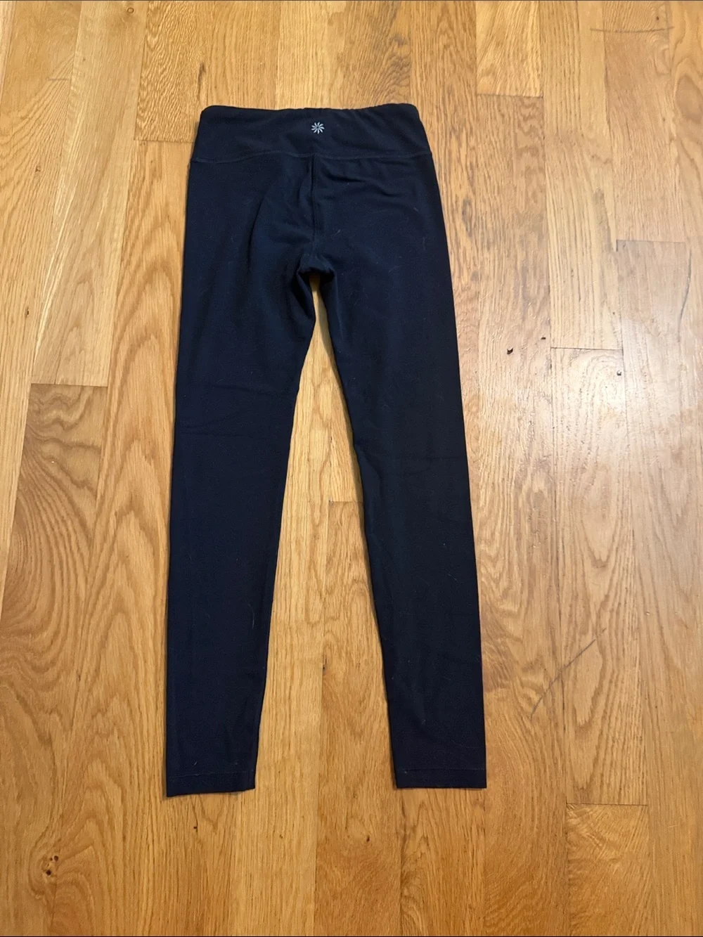 Athleta Girls Black High-Rise Performance Leggings